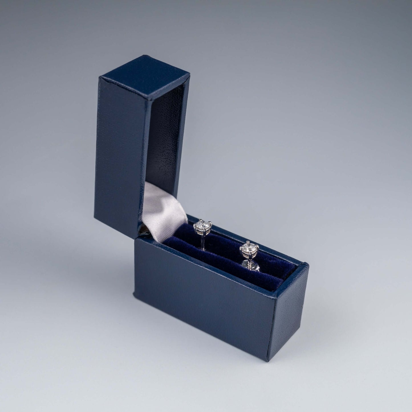 lab-created diamond studs for women