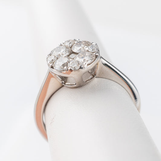 diamond ring side view
