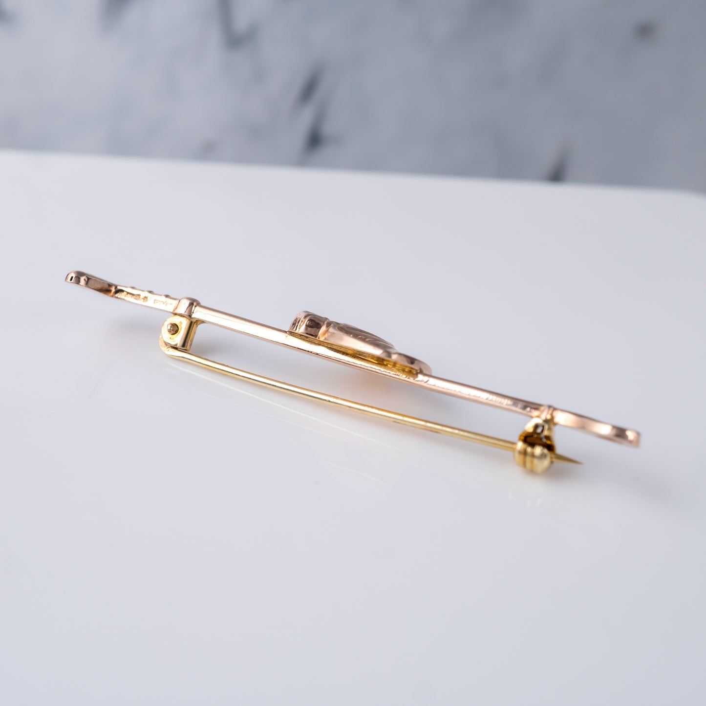 gold brooch pin hunters fine jewellery