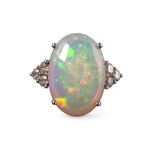 opal diamond diamond statement jewellery hunters fine jewellery