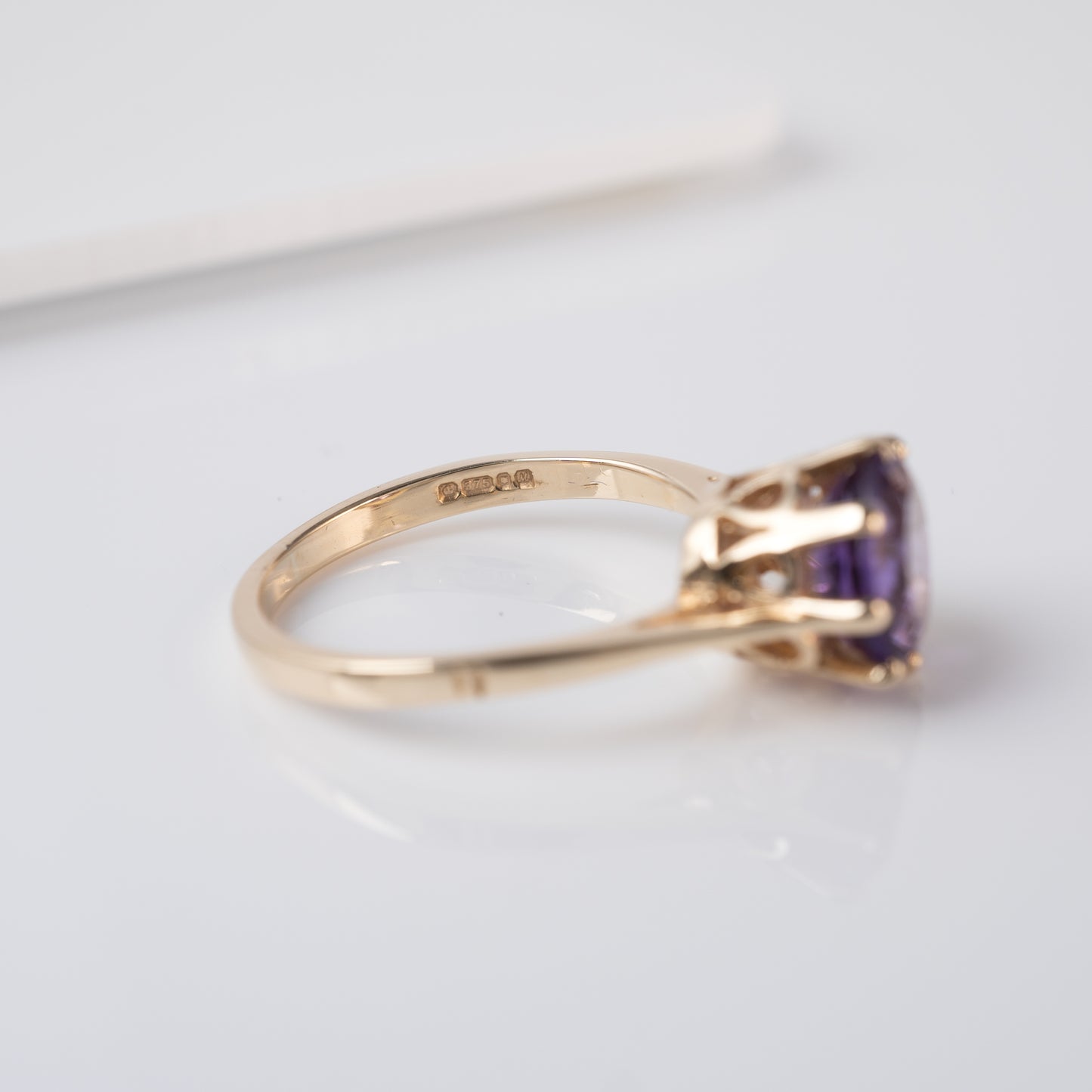 Hallmark-Inside-Vintage-Amethyst-Ring-Shank