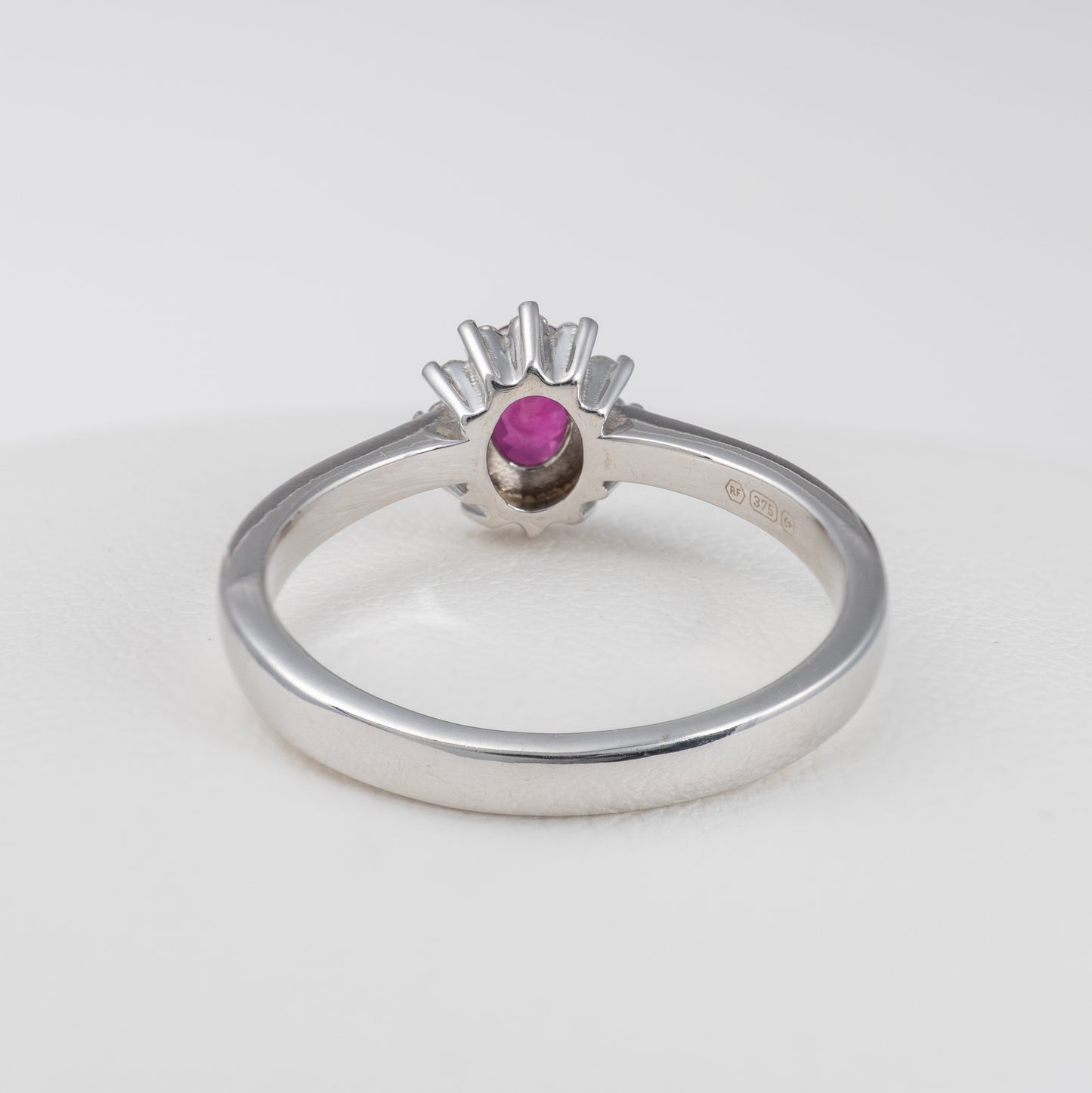 Ruby-Diamond-Halo-Ring-Detailed-Back-View-in-White-Gold
