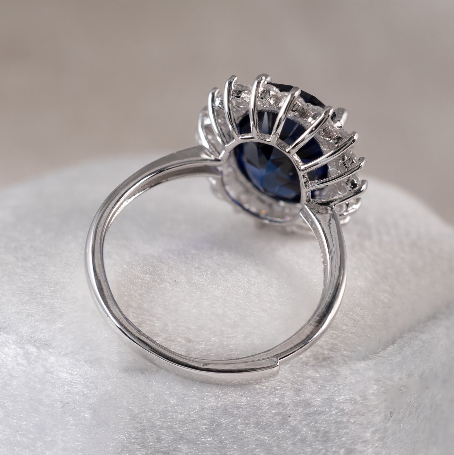 adjustable ring silver