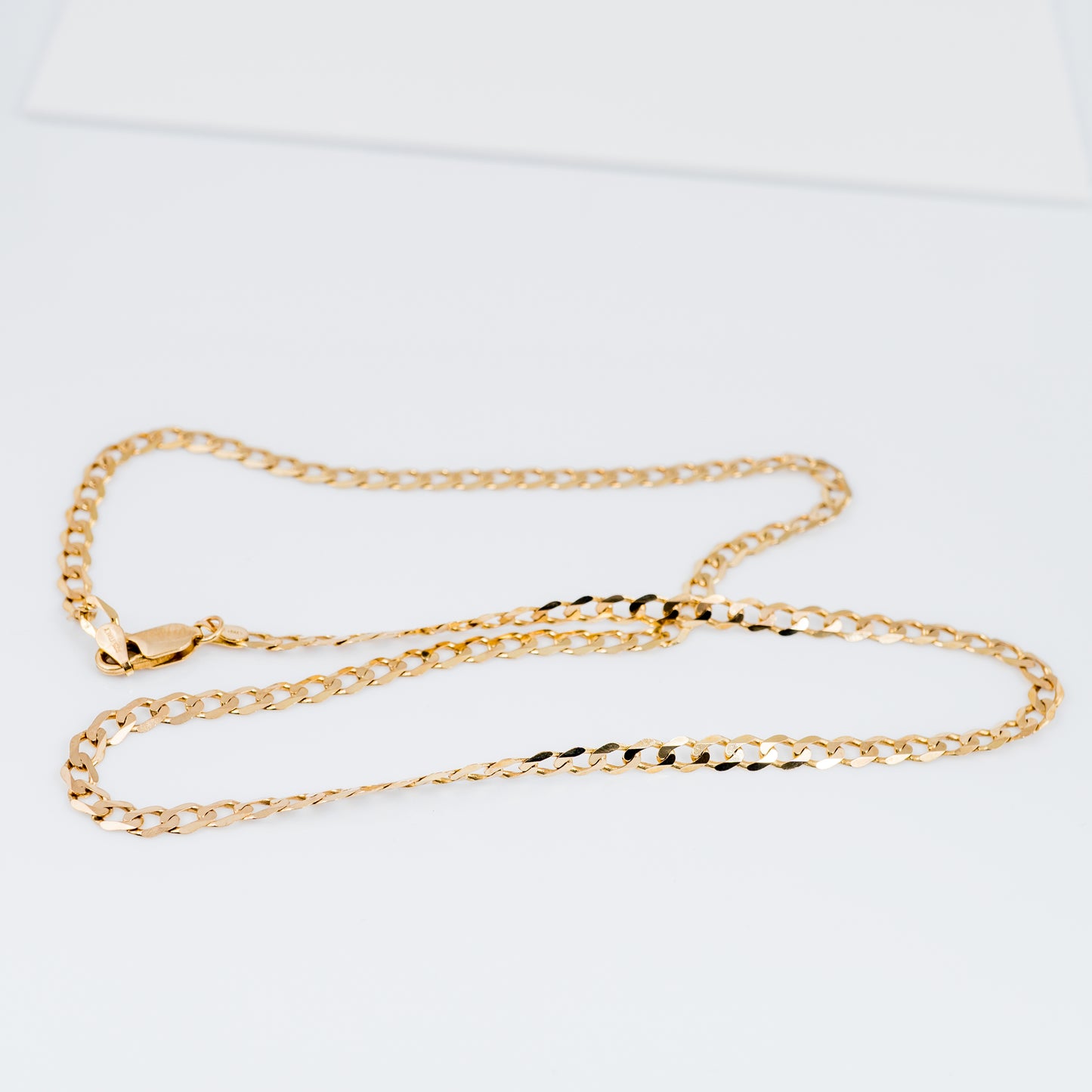 Pre-owned Curb Chain Gold Necklace for Women, Hunters Fine Jewellery Shop