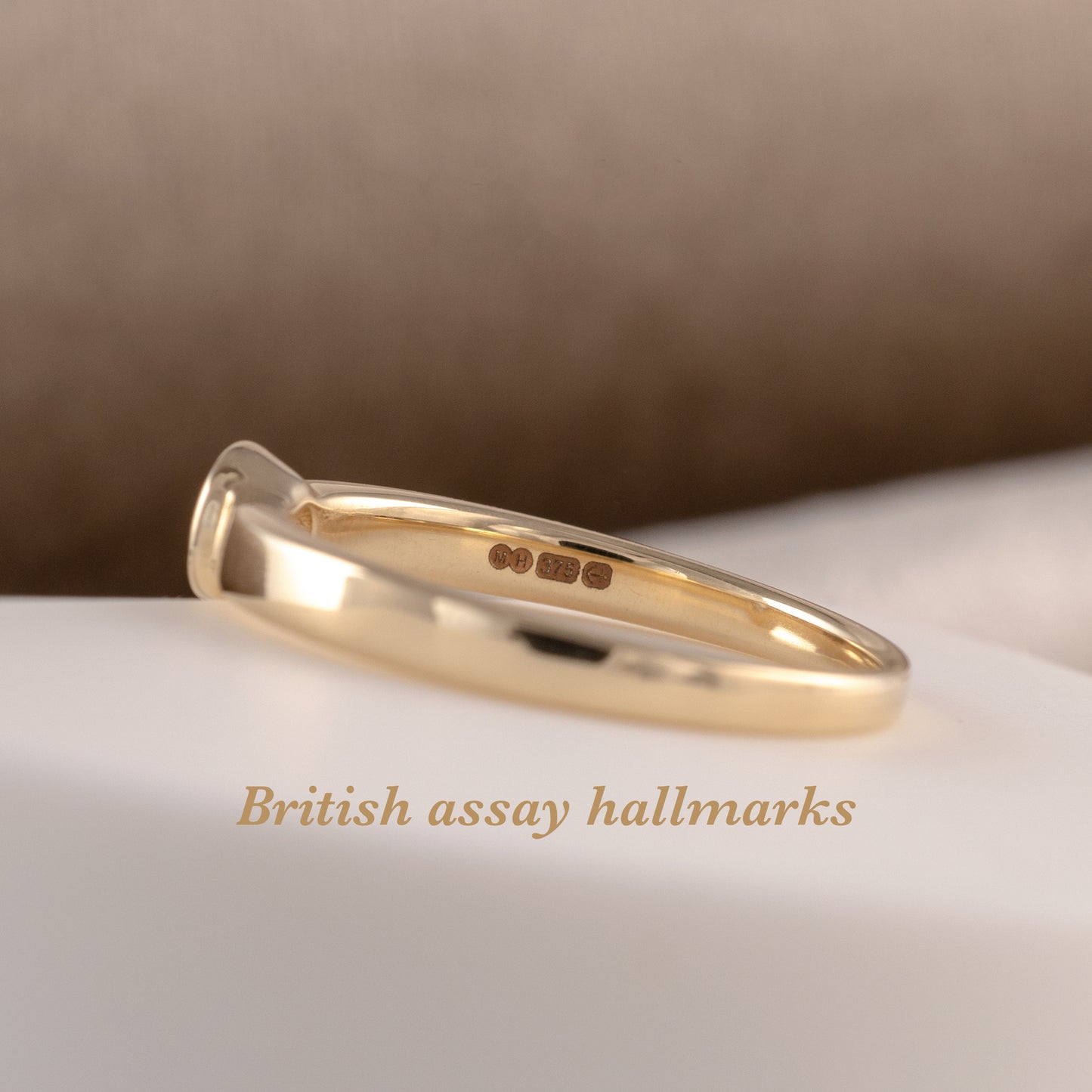 Hunters Fine Jewellery VS Lab Diamond Ring 375 Gold Full Hallmarks-Diamond Rings-Hunters Fine Jewellery