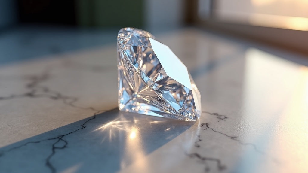 Diamond quality explained through the Four Cs: Cut, Colour, Clarity, and Carat Weight