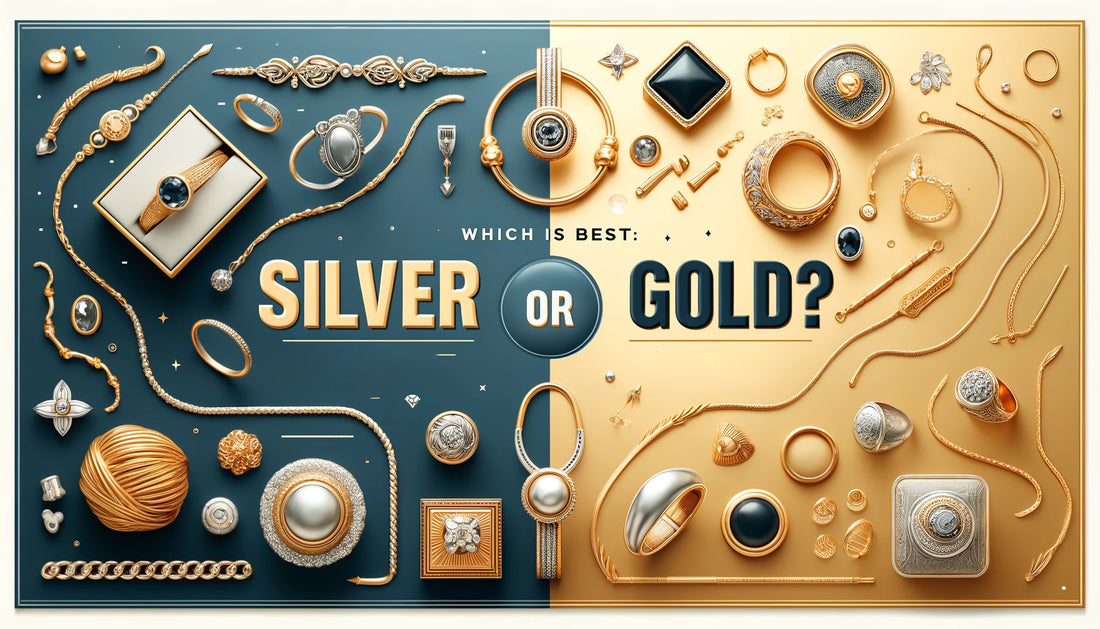 silver or gold jewelry 