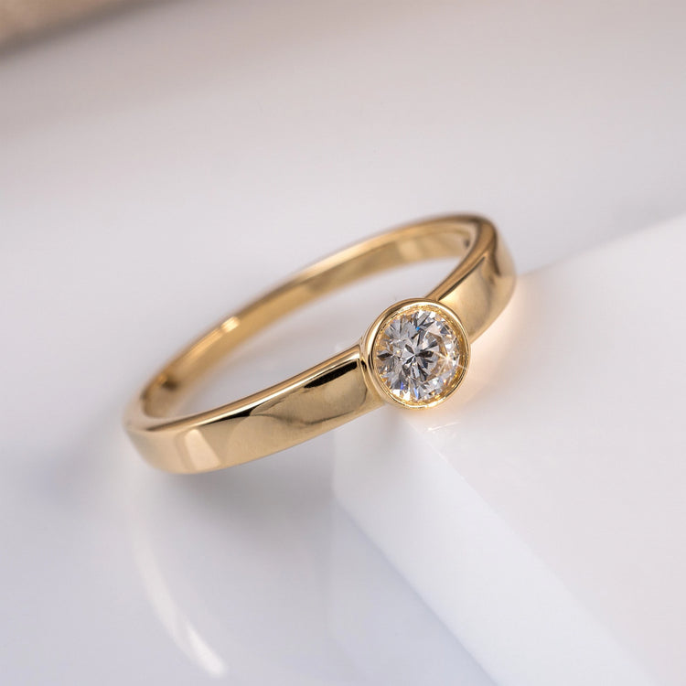 diamond solitaire ring