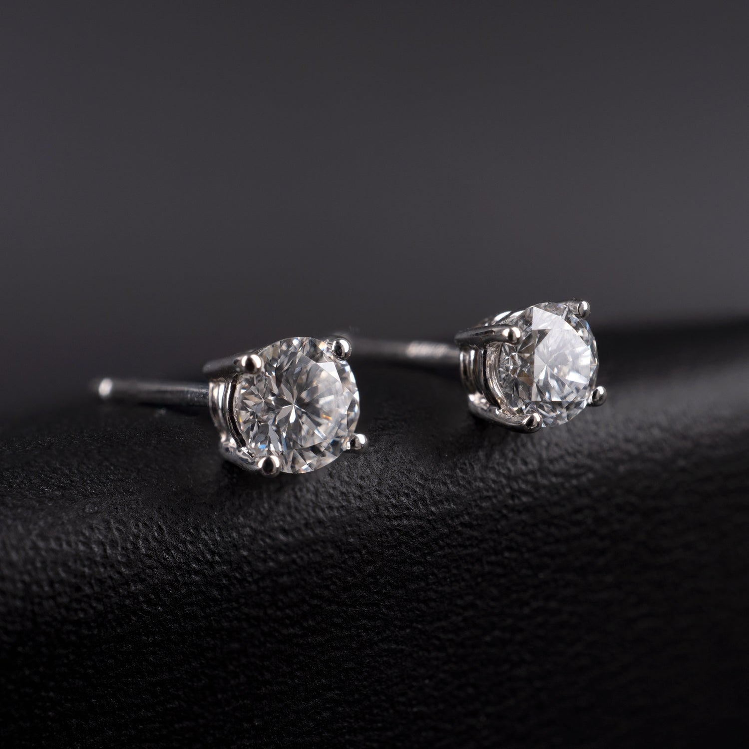 diamond stud earrings for women by Hunters Fine Jewellery