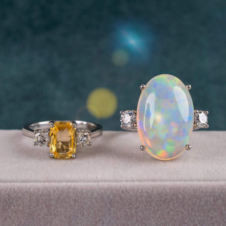 rings for women by Hunters Fine Jewellery uk online store 