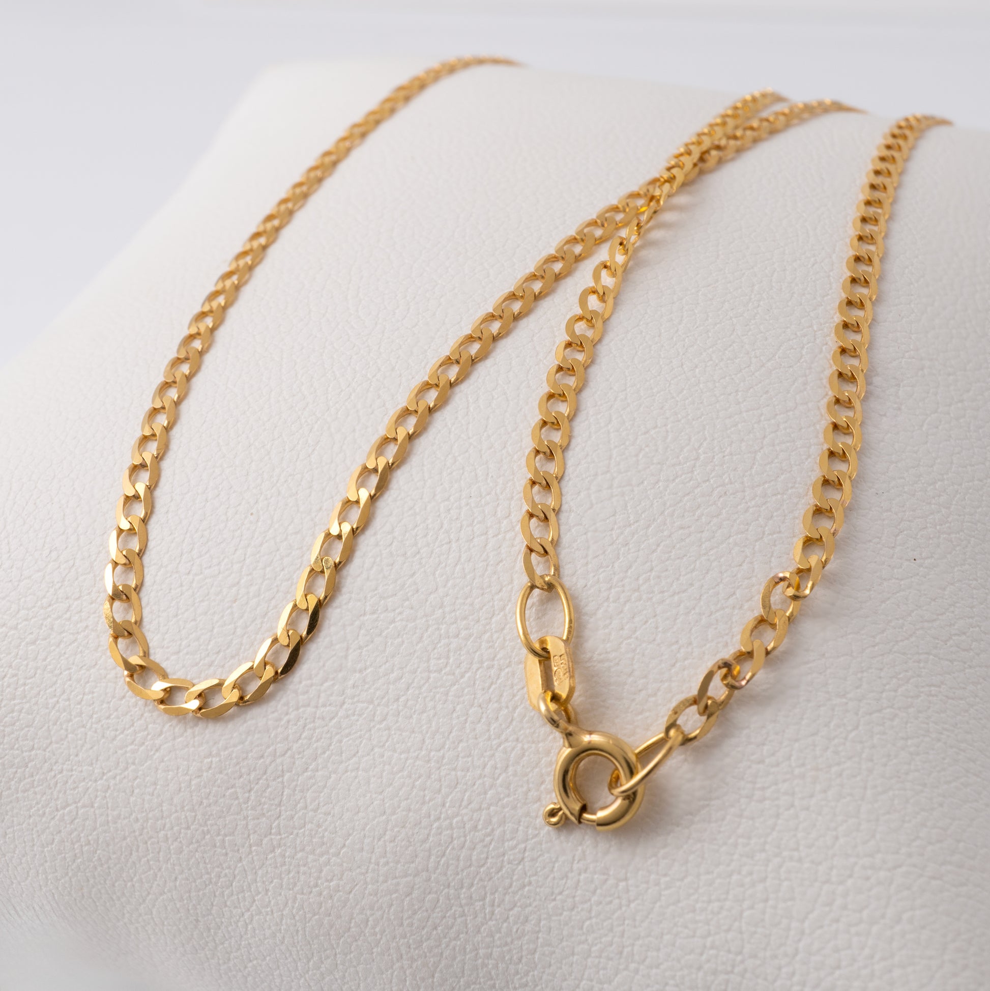 Pre-Owned 9ct Gold Chain with Spring Ring Clasp