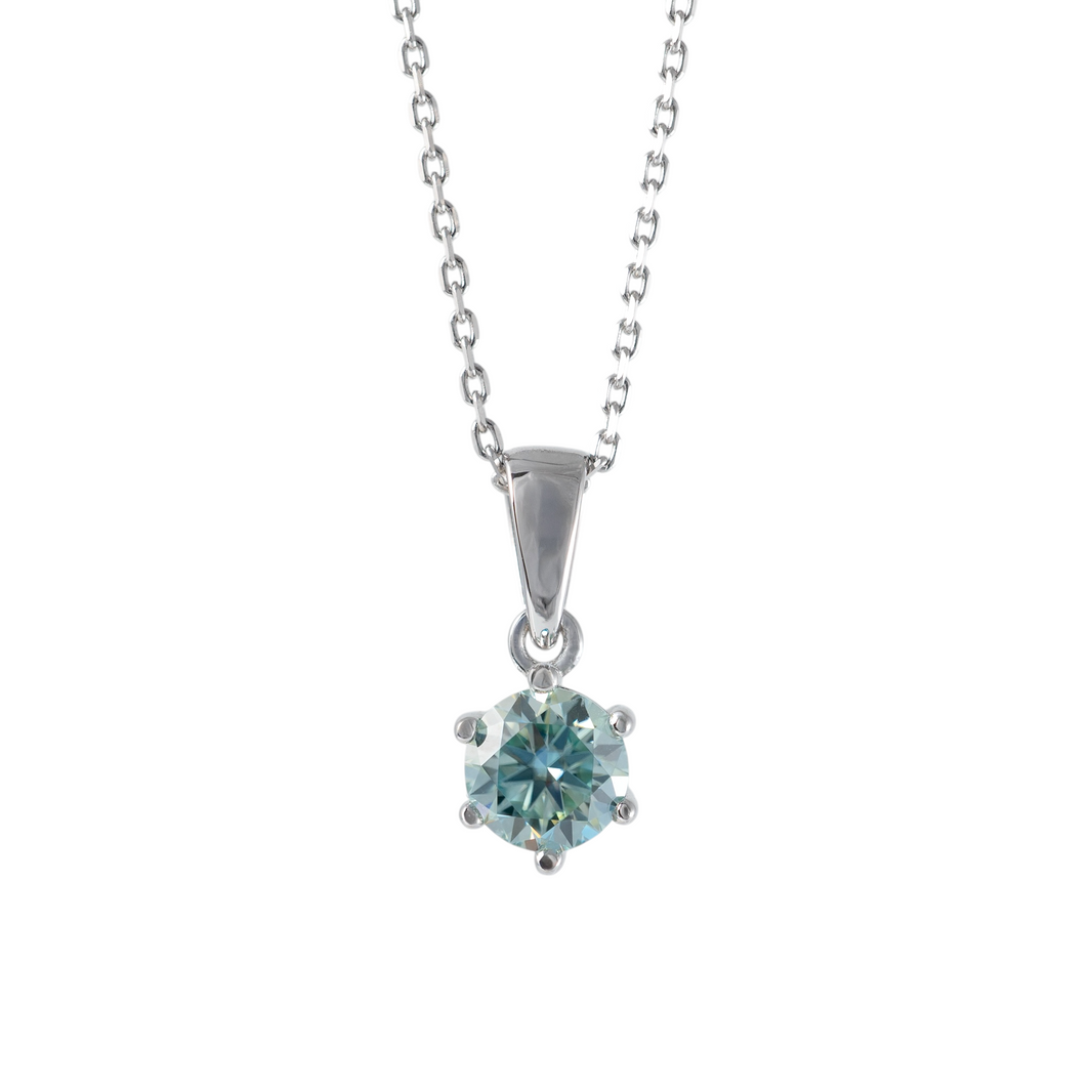 925 Silver Colour Beads Necklace main image 1