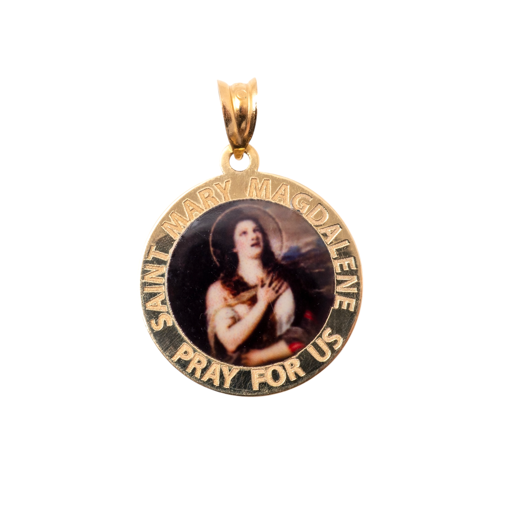 Pre-Owned 14k Gold Mary Magdalene Pendant | Hunters Fine Jewellery