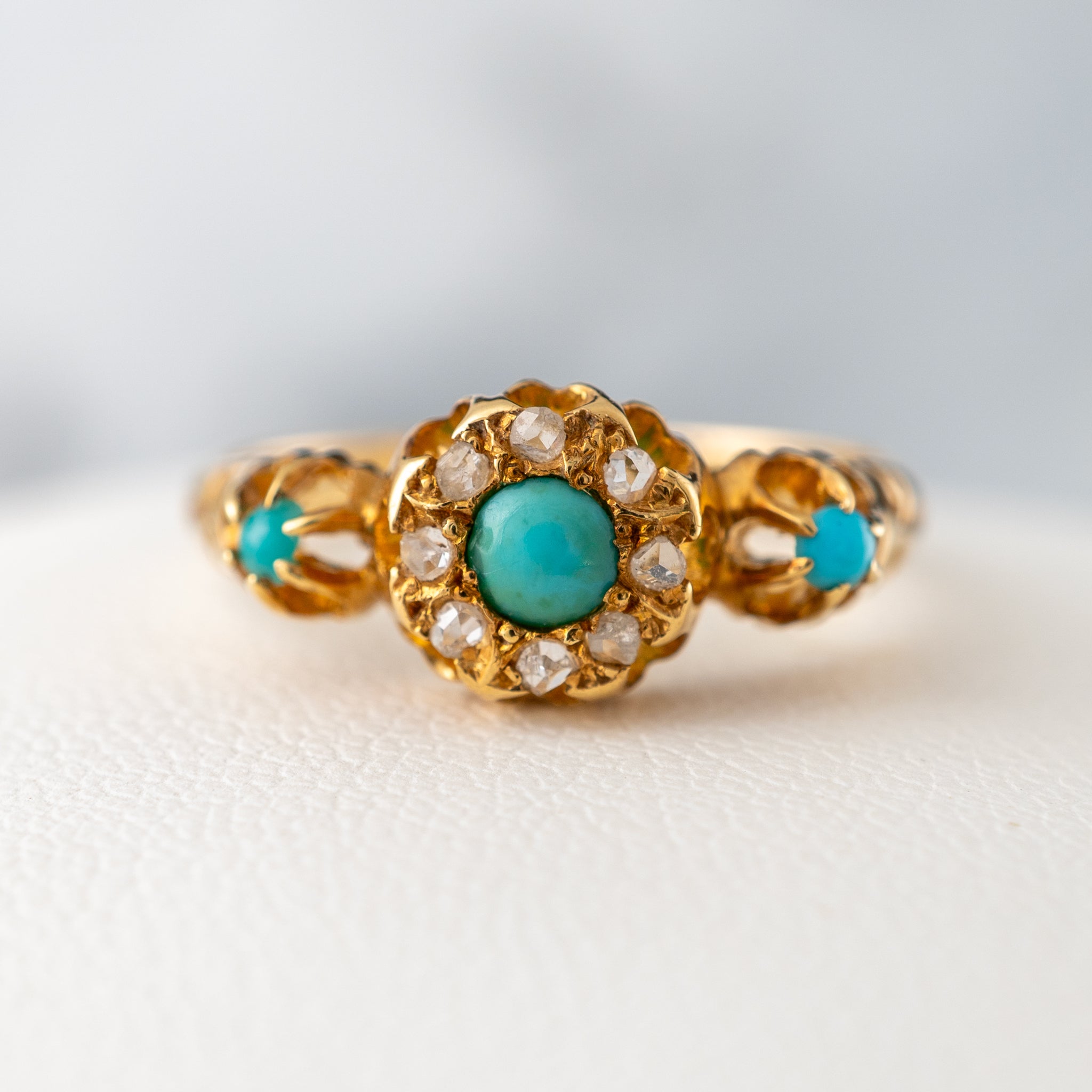 Turquoise sale diamond jewelry