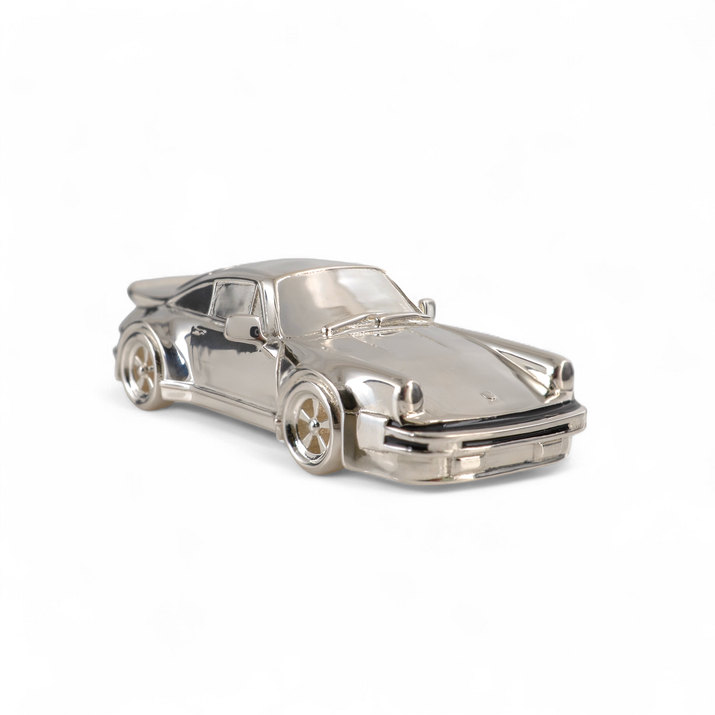 Sterling silver Porsche 911 miniature car ornament – hallmarked collectable gift for men and Porsche lovers