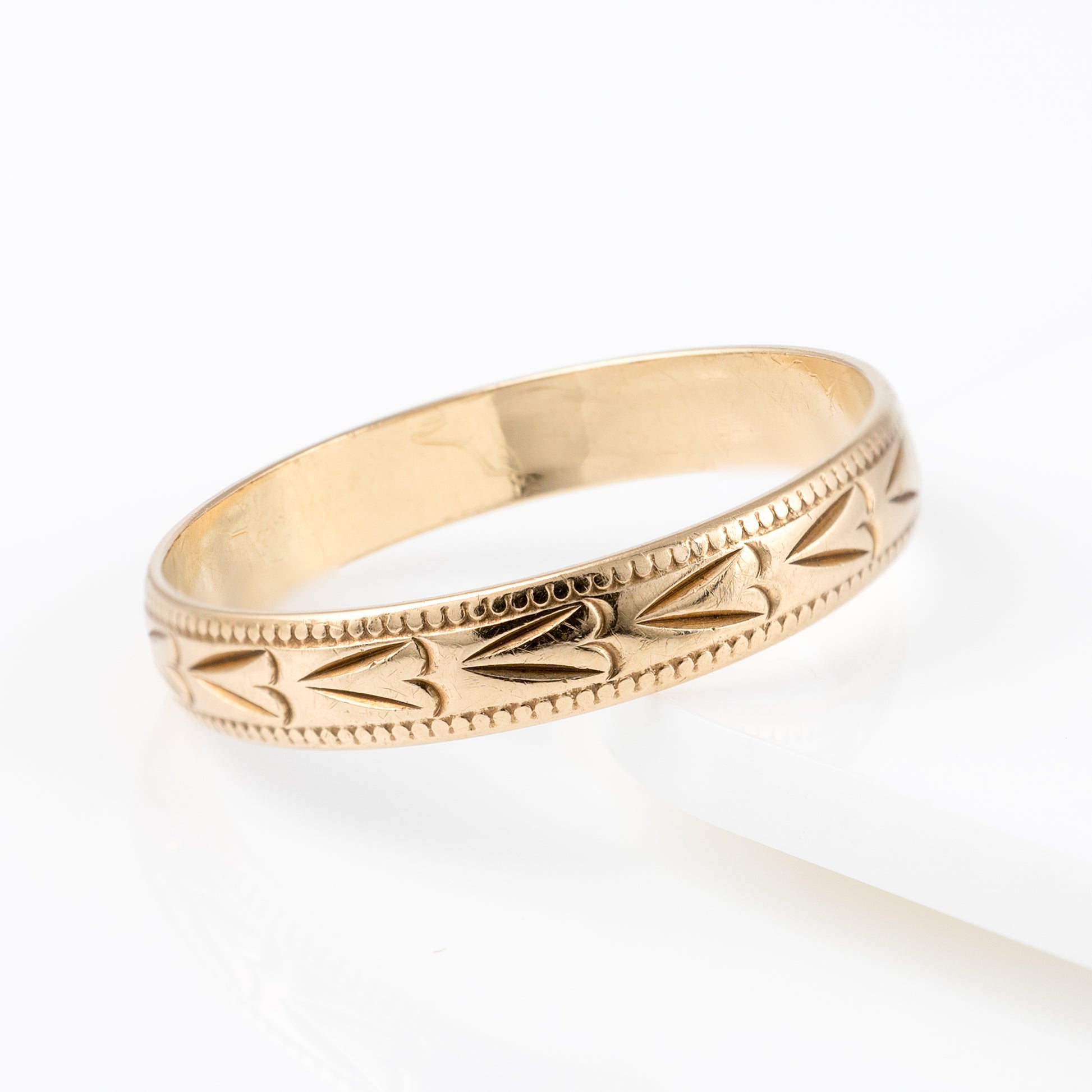 second hand gold ring for stacking