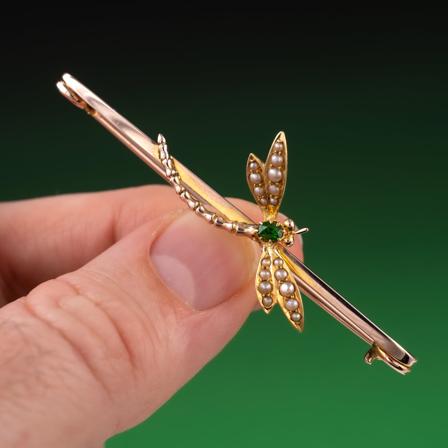 art deco gold dragonfly brooch hunters fine jewellery