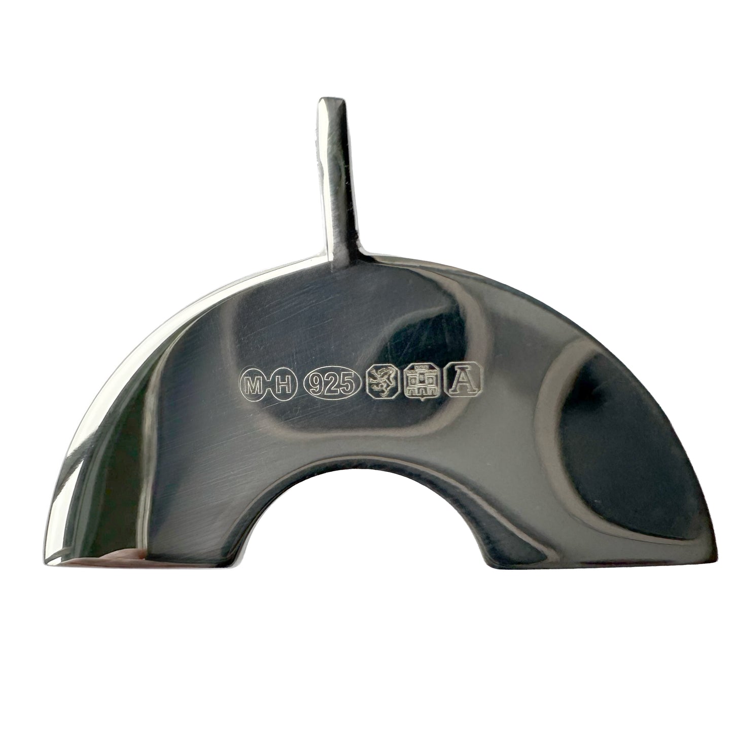 Silver Rainbow Necklace with Rainbow Colours CZ Gemstones