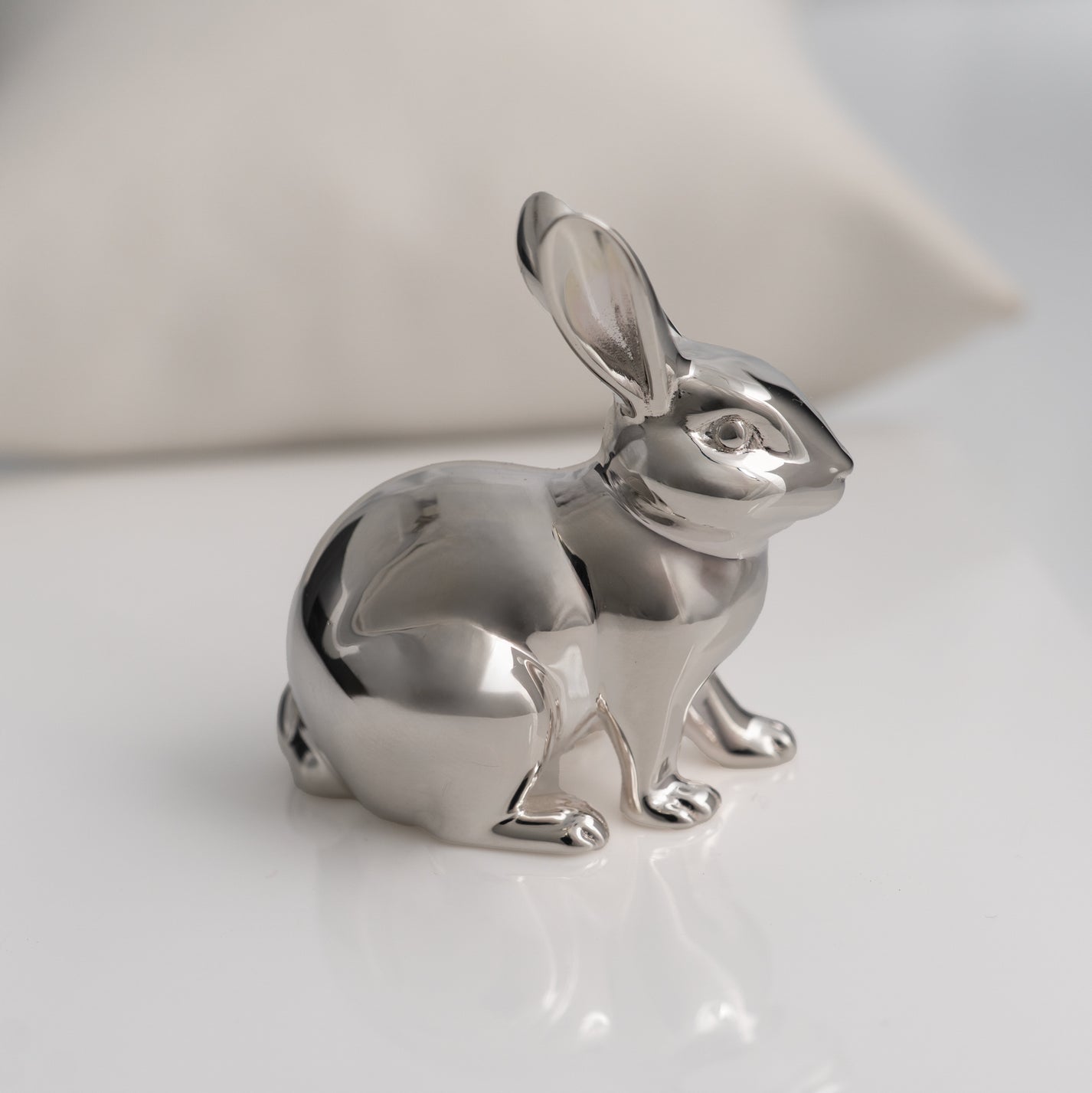 Sterling Silver Rabbit Figurine | Hallmarked Silver Ornament