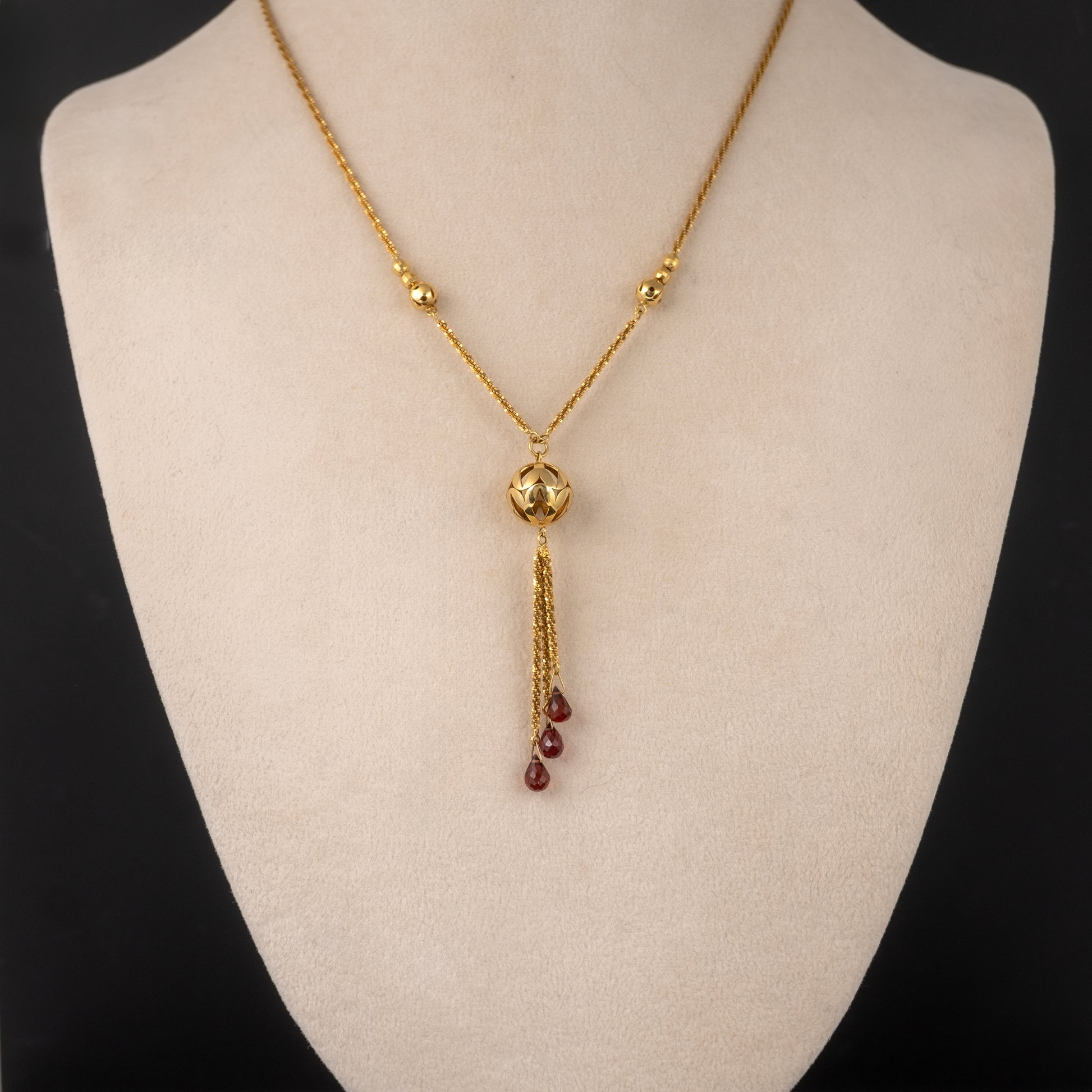 Tassel Pendant Briolette Gemstonest - Hunters Fine Jewellery